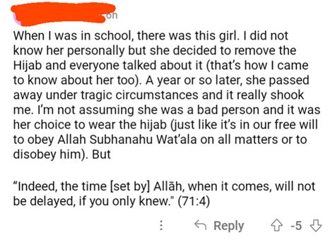 Ex muslim removing her hijab : r/exmuslim